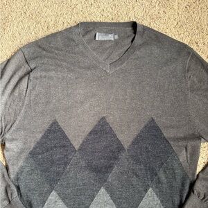 Vintage Mizuno Sweater Fox Chapel Golf Club Pittsburgh Pennsylvania XL Gray